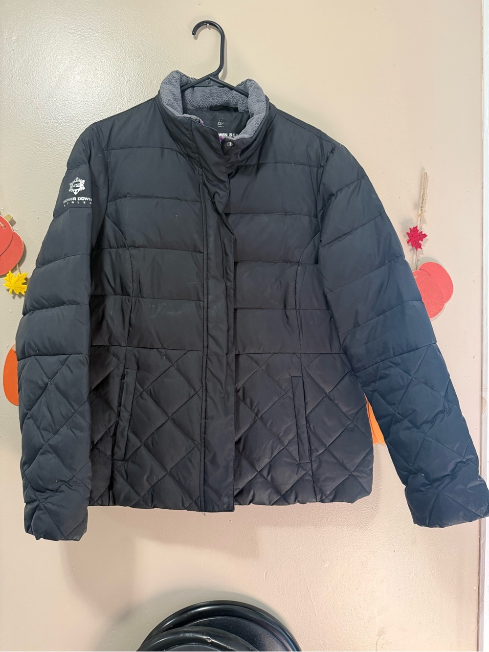 Free Country Power Down Women's Black Quilted Puffer Coat 3 in 1 systems